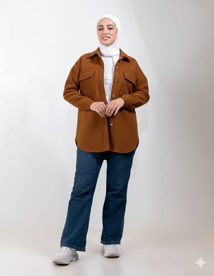 ⁦شميز جوخ اوفر سايز⁩ - الصورة ⁦8⁩