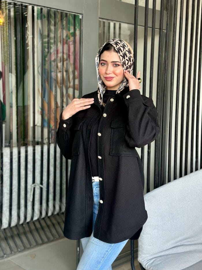 ⁦شميز جوخ اوفر سايز⁩ - الصورة ⁦2⁩