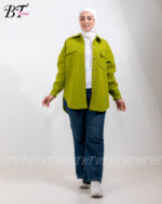 ⁦شميز جوخ اوفر سايز⁩ - الصورة ⁦5⁩